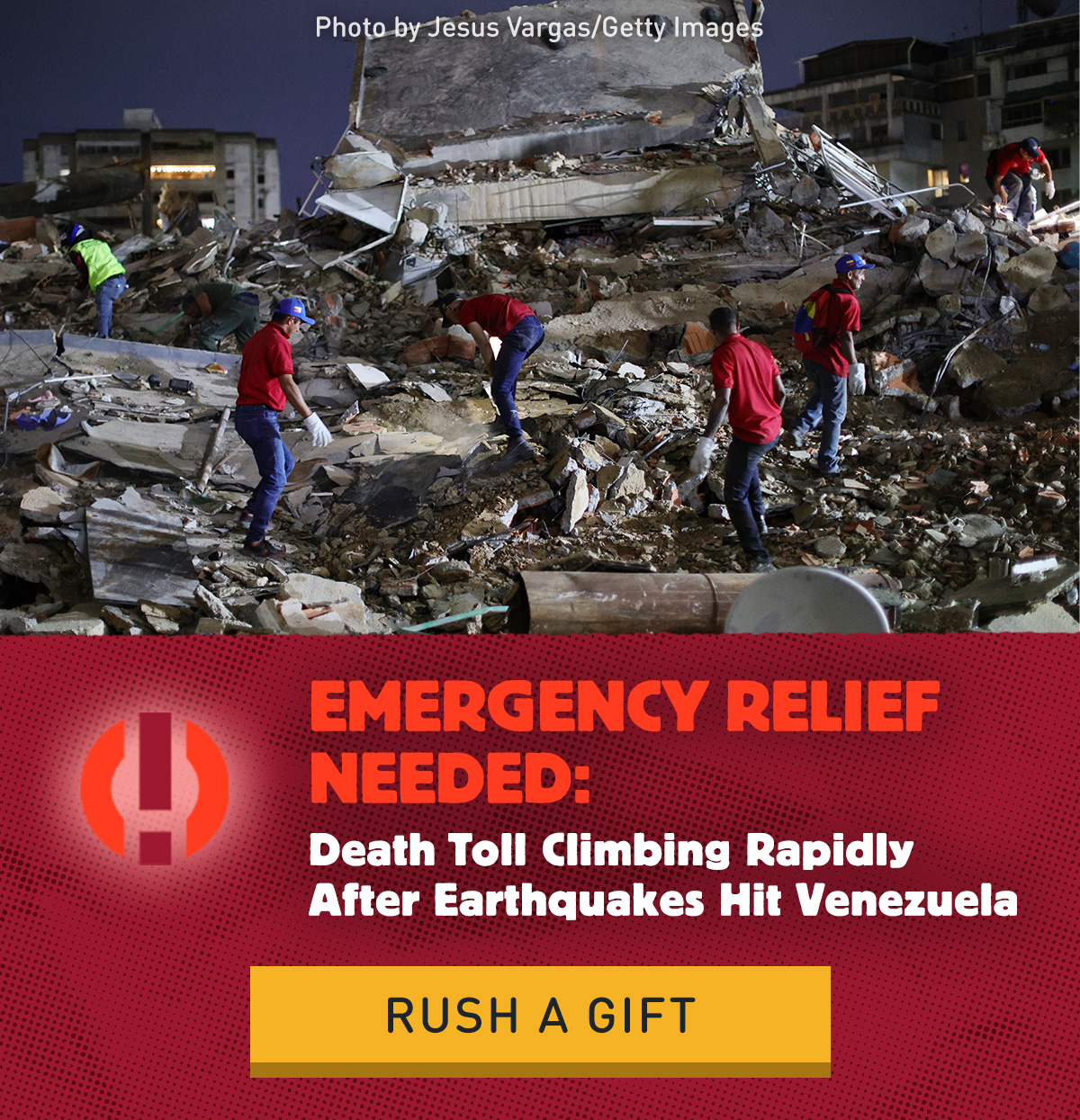 EMERGENCY RELIEF NEEDED: Death Toll Climbing Rapidly After Earthquakes Hit Venezuela [RUSH A GIFT]