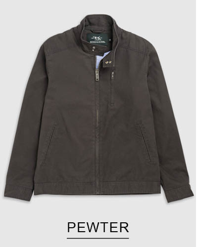 Shop Armitage Jacket, Pewter online and instore at Rodd & Gunn