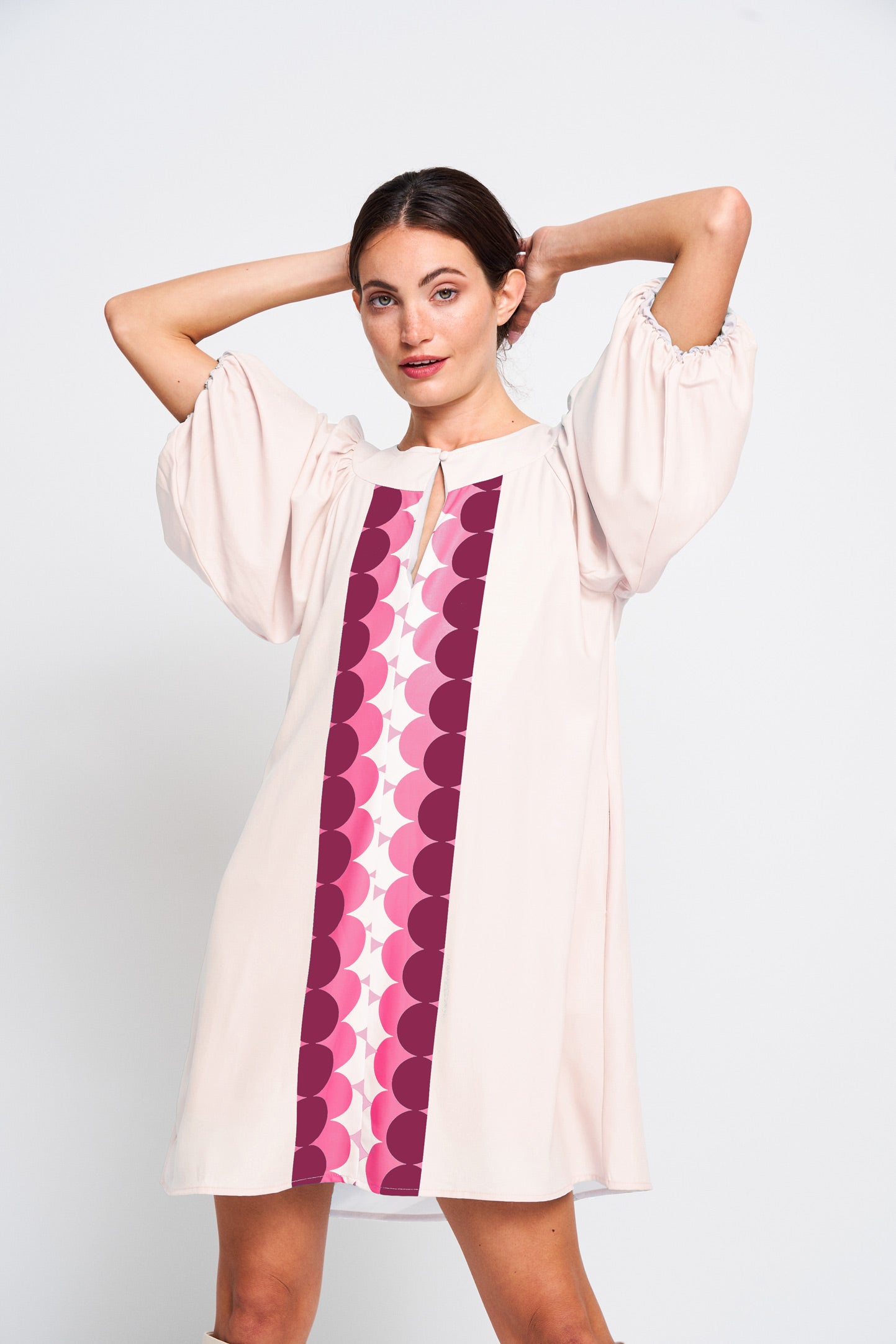 Image of Krista Pull Over Mini Dress
