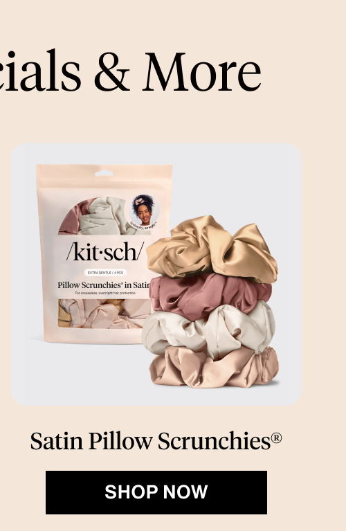 Satin Pillow Scrunchies®