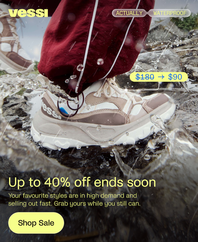 Up to 40% off ends soon