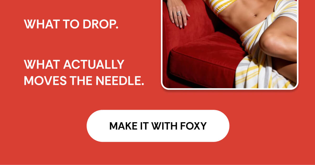 What to  focus on.  What to drop.  What actually  moves the needle.