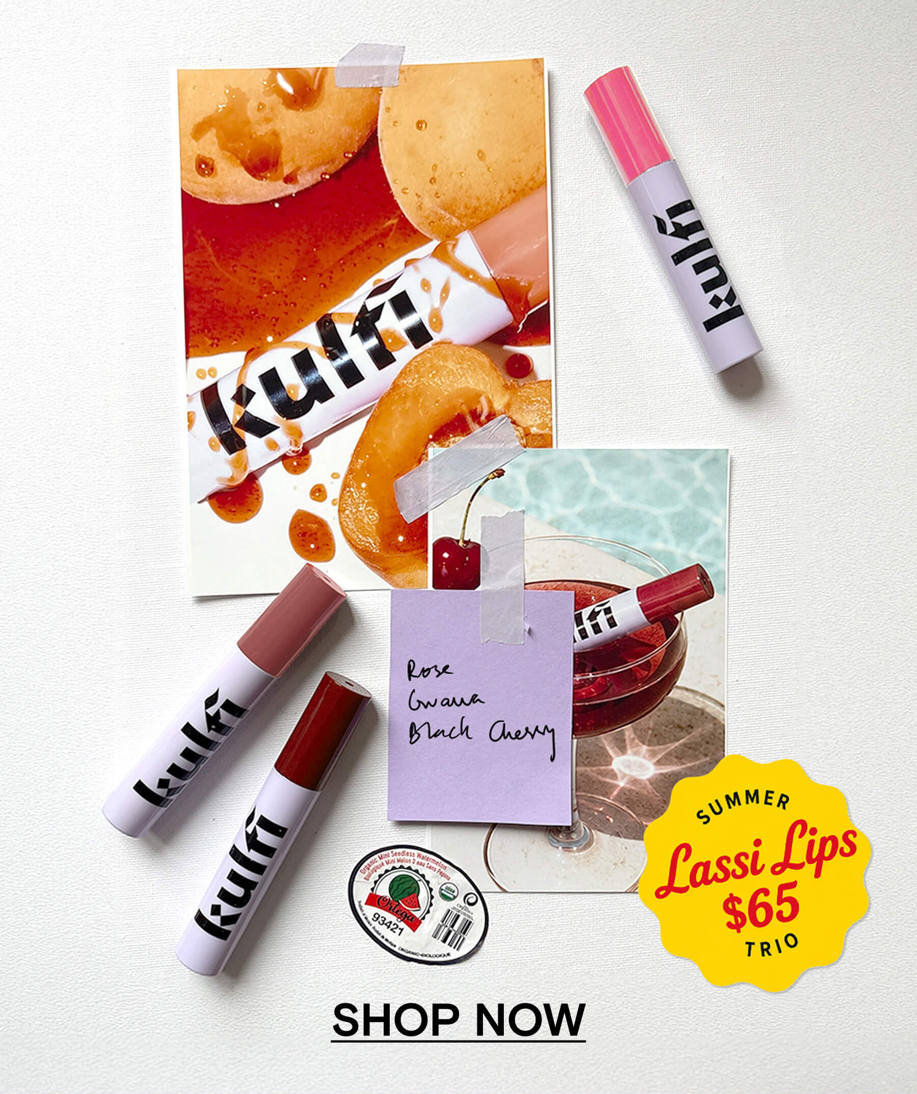 Summer Edit Lassi Lips Trio