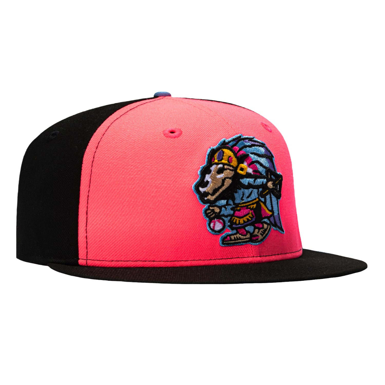 Image of New Era 59Fifty El Paso Chihuahuas 2026 Copa Rail Hat - Magenta, Black