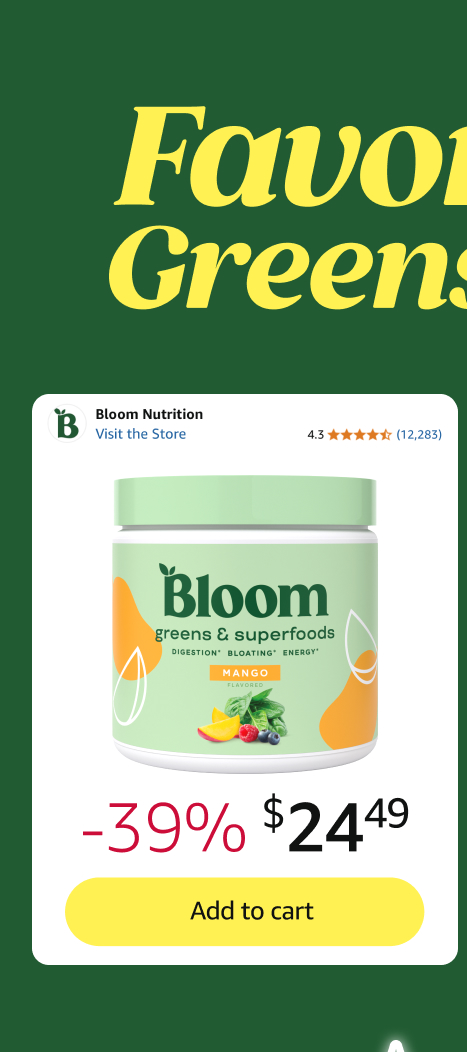 SHOP GREENS 39% OFF