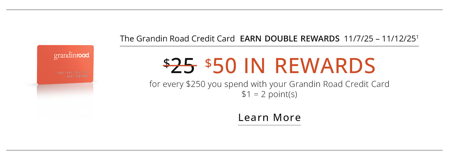 EARN DOUBLE REWARDS