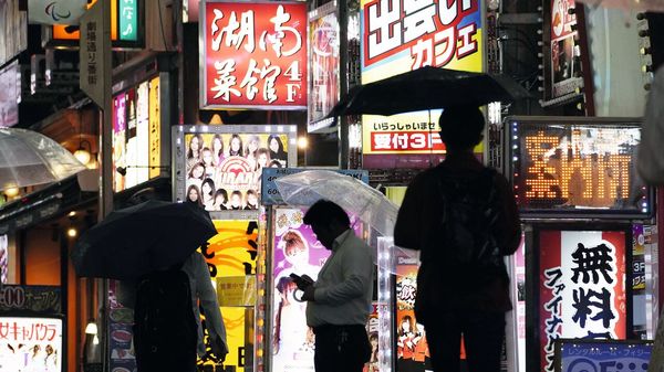 Tokyo's Kabukicho entertainment district, June 13, 2020.