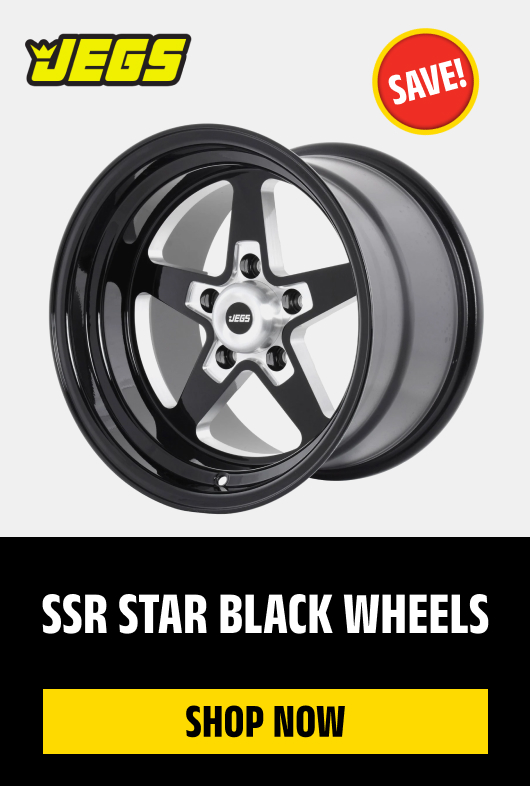 SSR Star Black Wheels