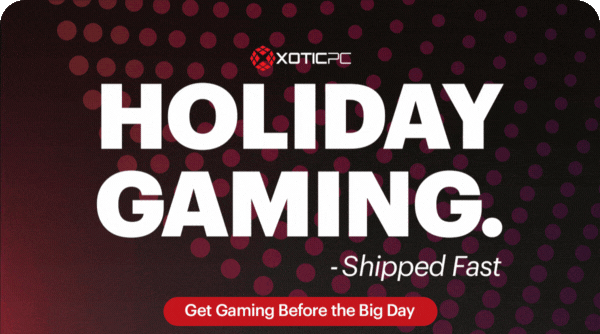 Holiday Gaming. Shipped Fast.