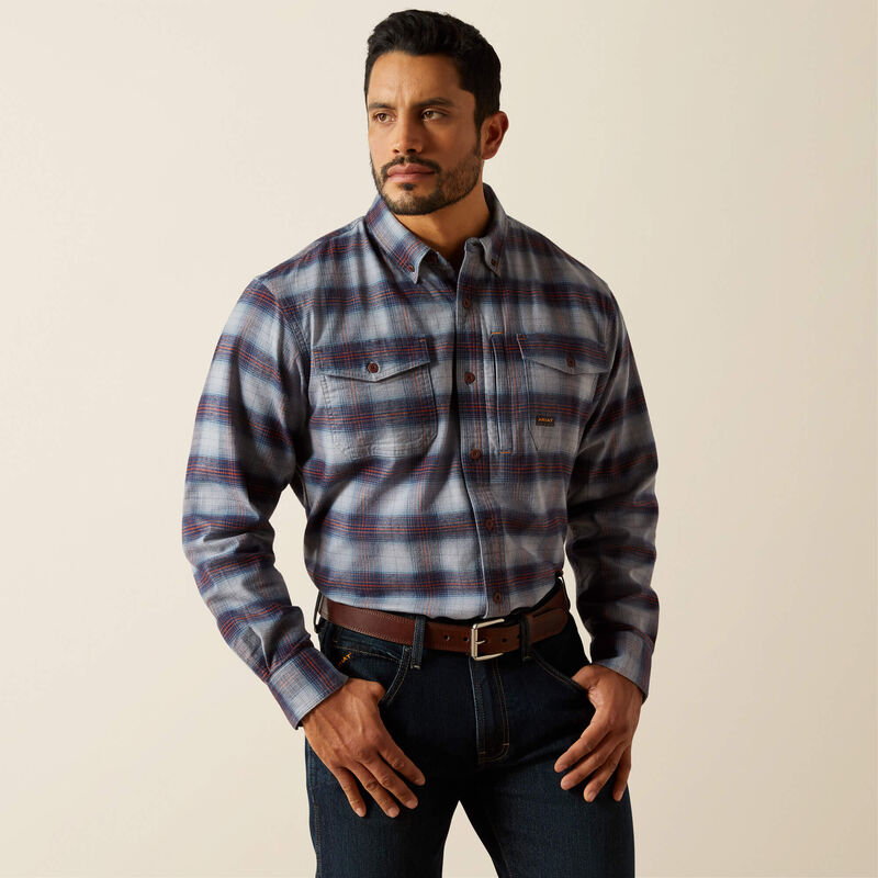 Rebar Flannel DuraStretch Work Shirt