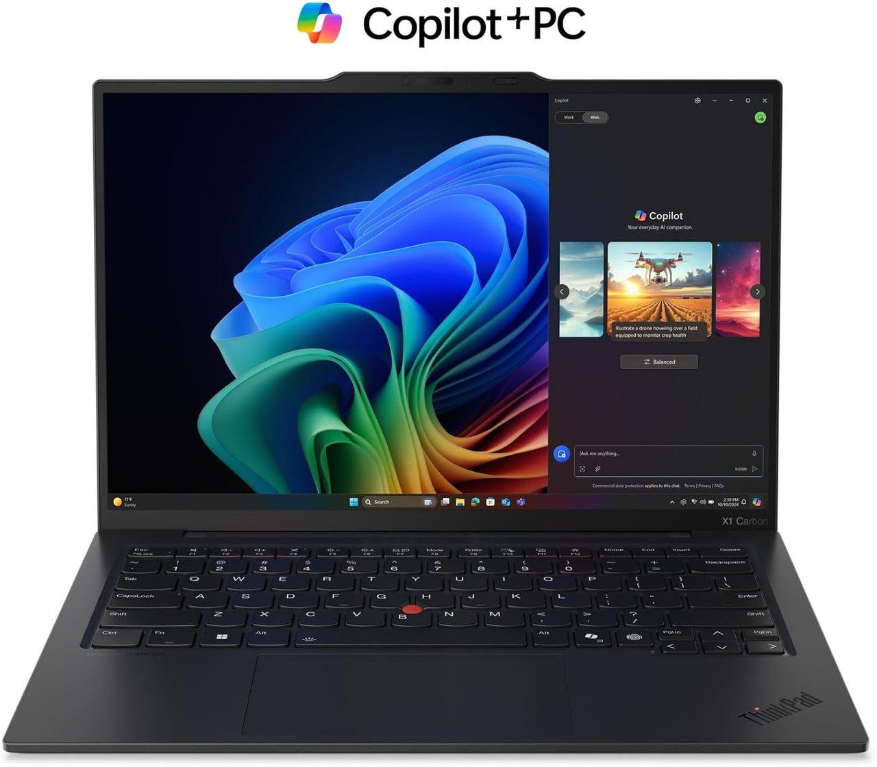 Image of Ultra-Light Powerhouse | Lenovo X1 Carbon Gen 13 Ultra 7, 32GB, 512GB SSD