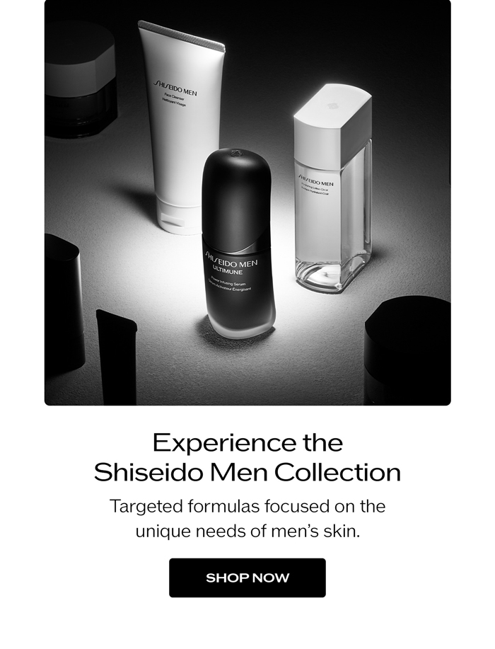 Experience the Shiseido Men Collection