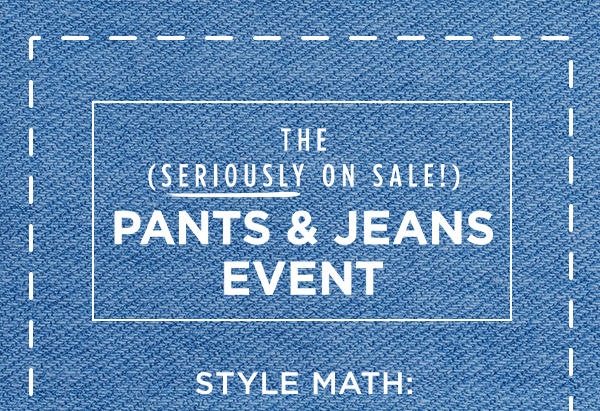 Pants & Jeans Event