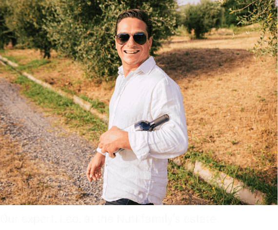 Our Italian wine expert, Leonardo