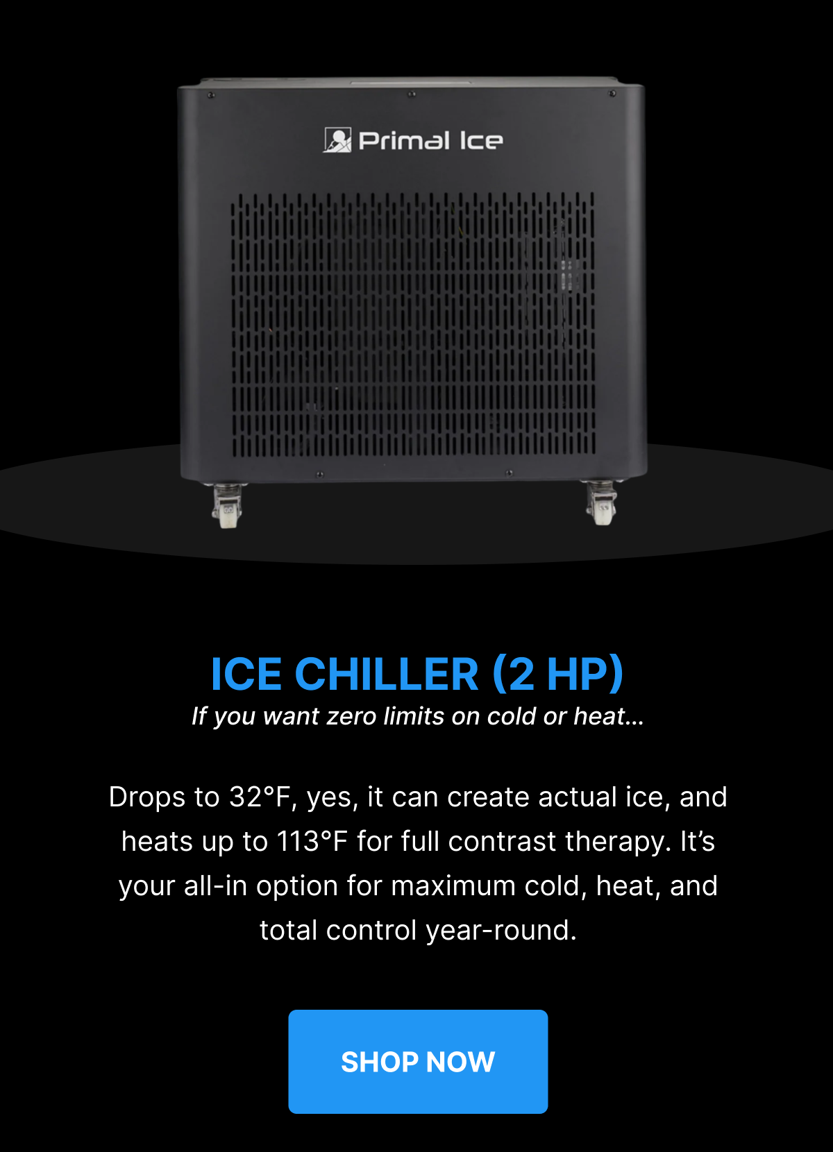 ICE Chiller (2 HP)