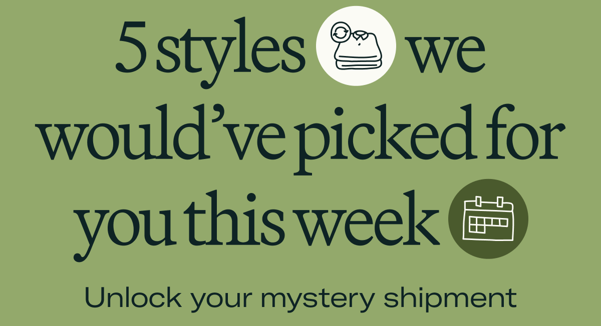 5 Styles we would'vee picked for you this week