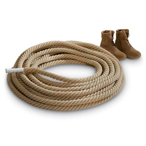 Swiss Military Surplus 33 Meter 38mm Mariners Rope, New