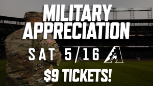 Military Appreciation: Purchase Military Appreciation Day Rockies tickets on Saturday, May 16 starting at just $9.