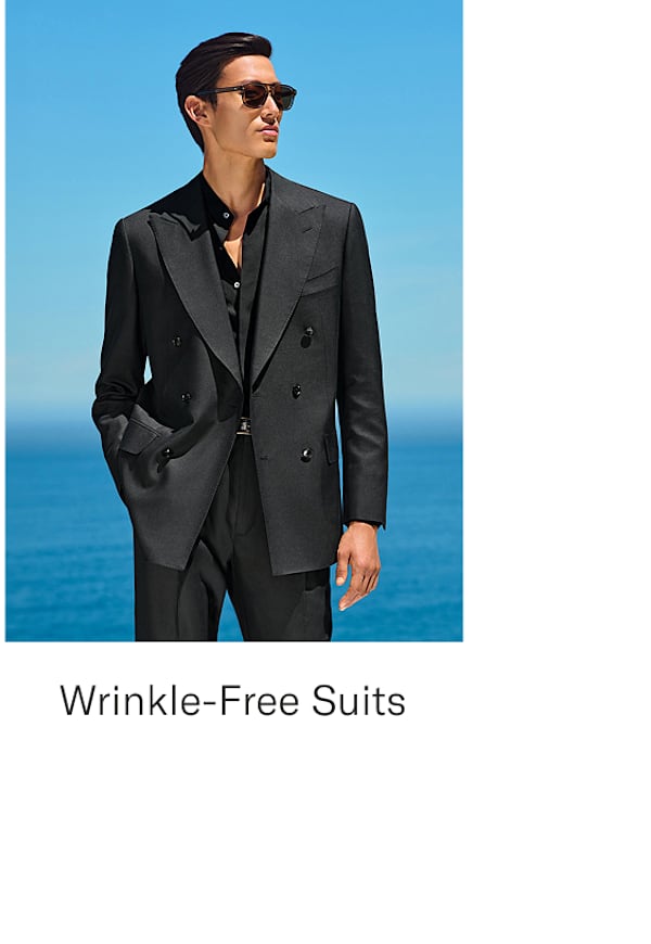 Wrinkle free suits