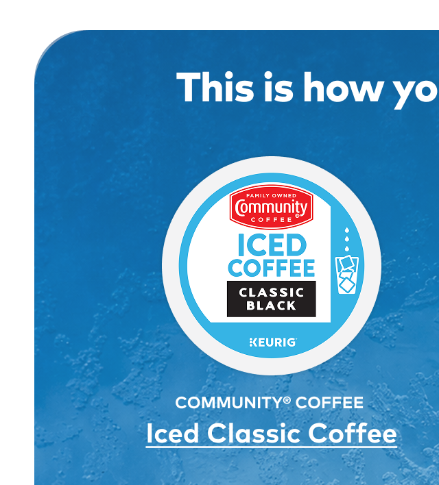 Community® Coffee Iced Classic Black