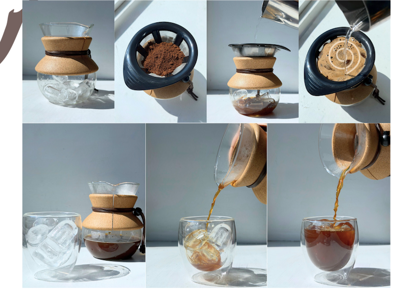 Japanese style iced coffee