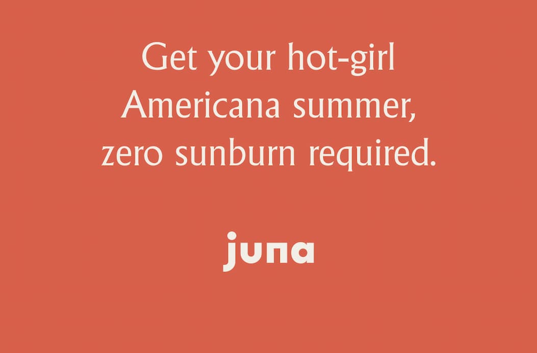 get your americana summer, zero sunburn required