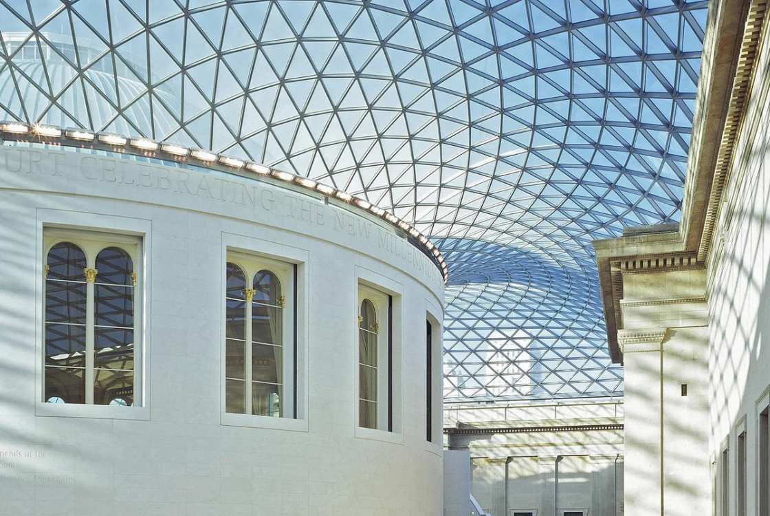 The Great Court of the British Museum.