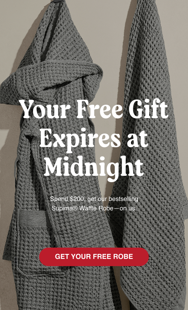 YOUR FREE GIFT EXPIRES AT MIDNIGHT