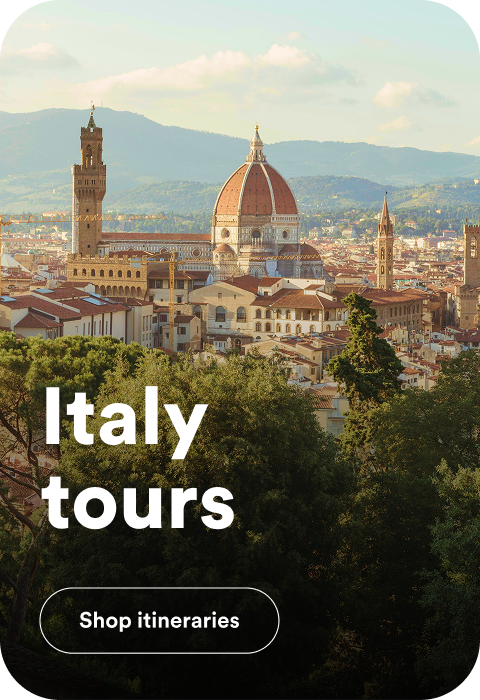 Italy tours category. Opens Italy travel deals.