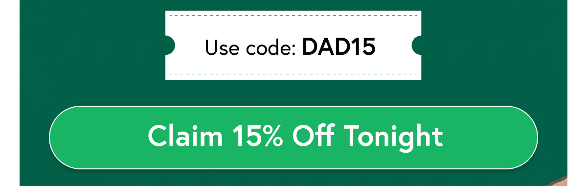 Claim 15% Off Tonight