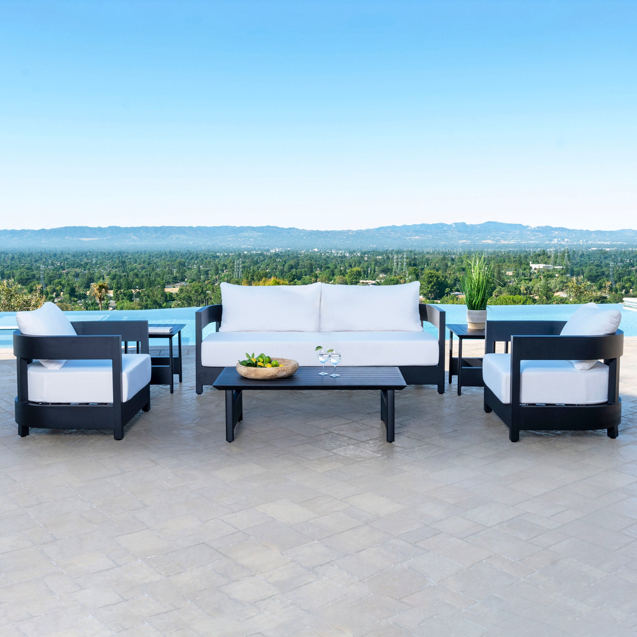 Santino 6-Piece Outdoor Patio Seating Set