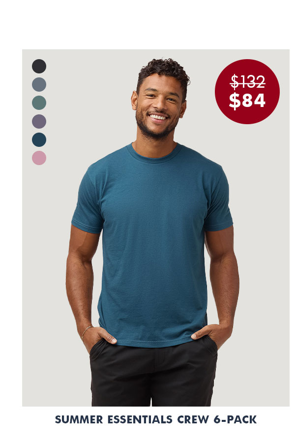 Summer essentials crew 6 pack