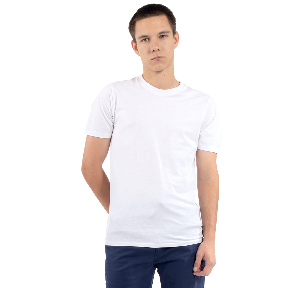 Playera Básica Regular Fit-BLANCO / S