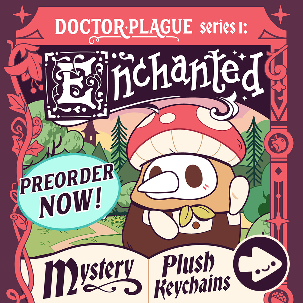Preorder - Doctor Plague Blind Box, Series 1: Enchanted