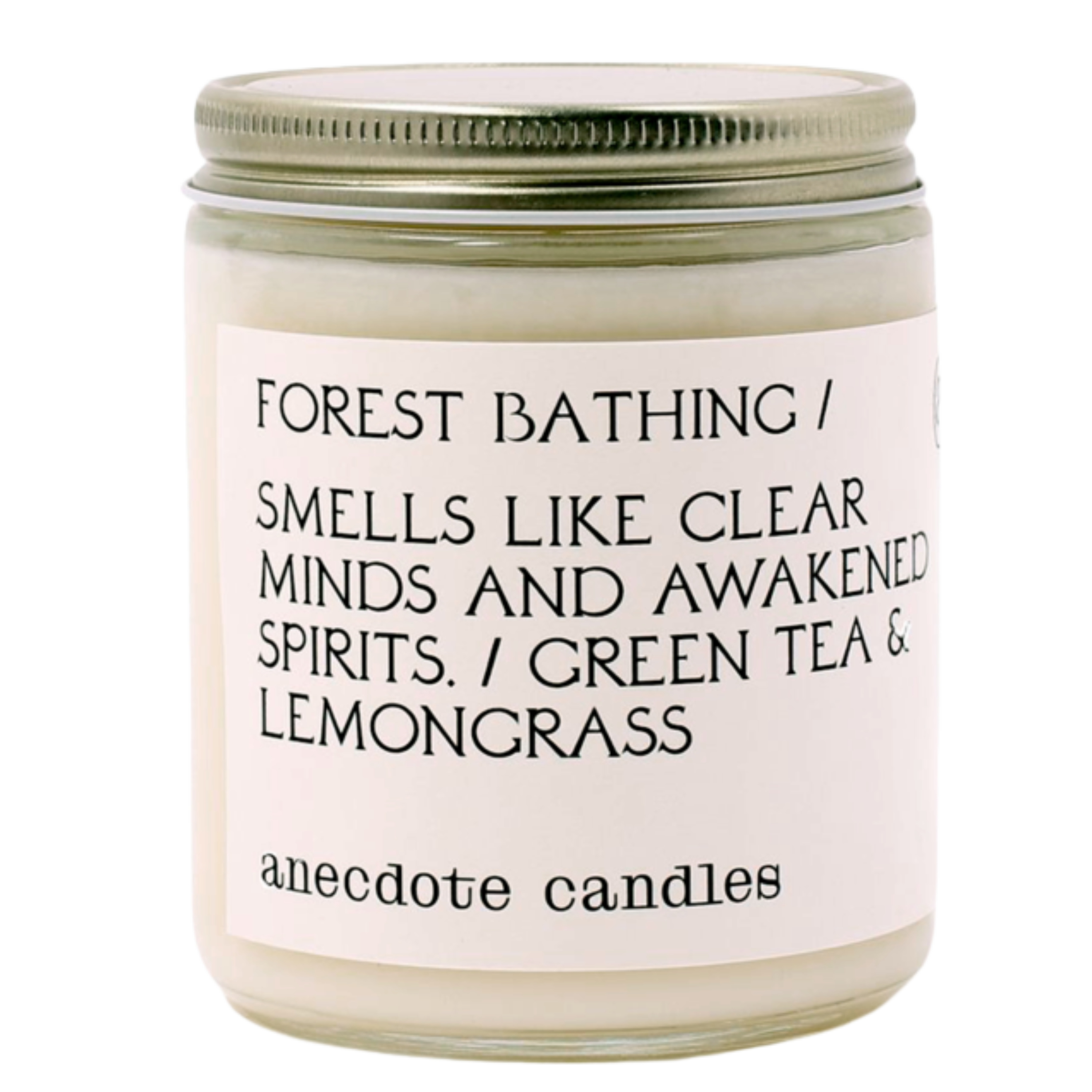 Image of Forest Bathing Candle (Green Tea & Lemongrass)