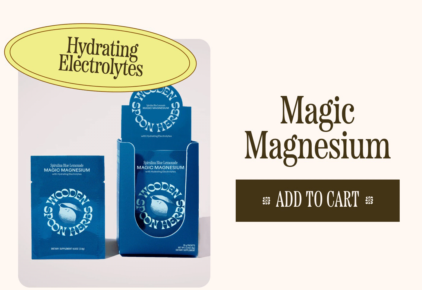 Hydrating Electrolytes Magic Magnesium [ADD TO CART]
