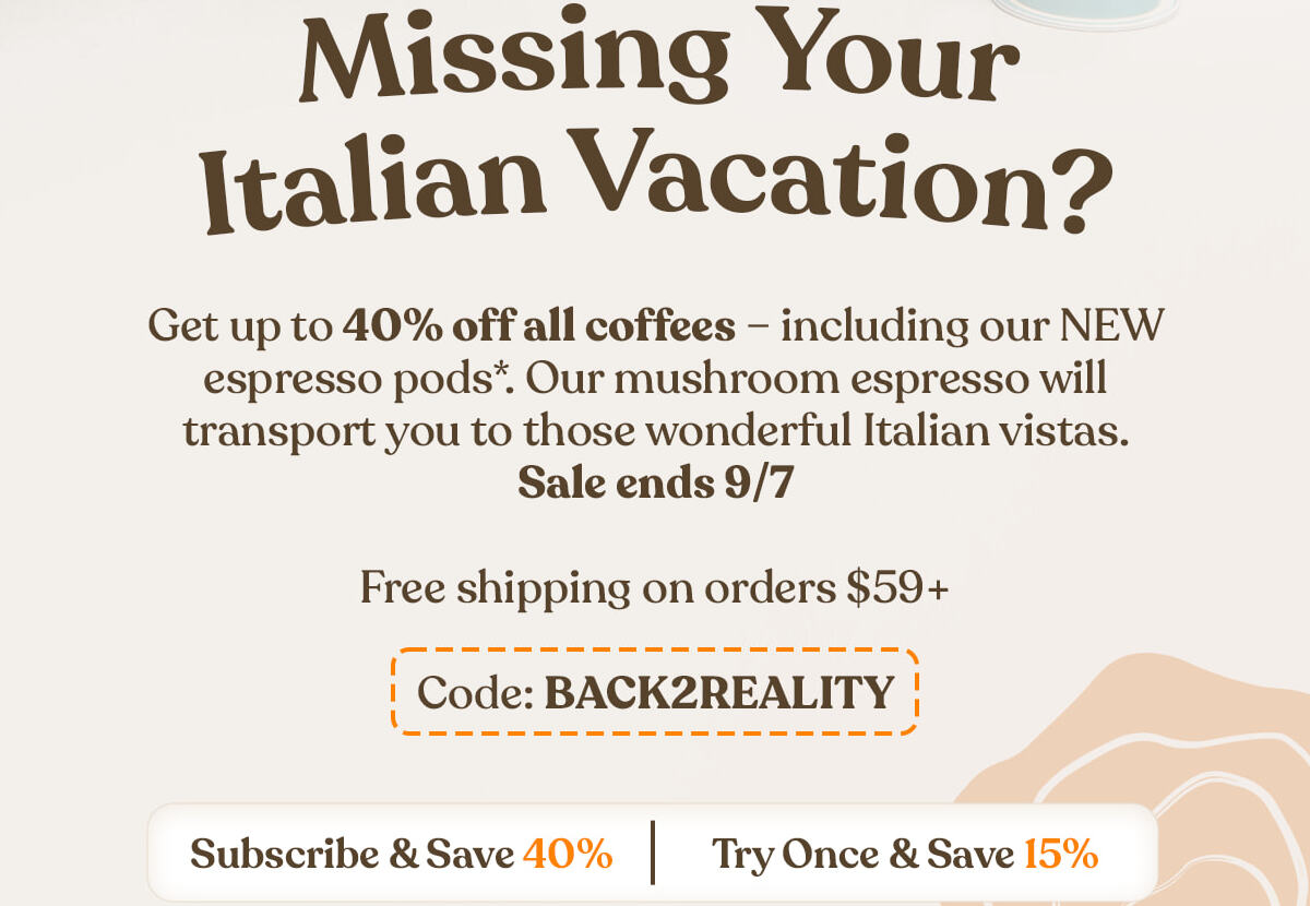 Code: BACK2REALITY