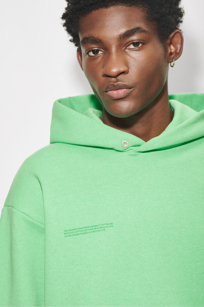 Reclaim Cotton Hoodie - reclaim Jade