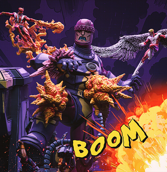 X-Men Danger Room B Diorama