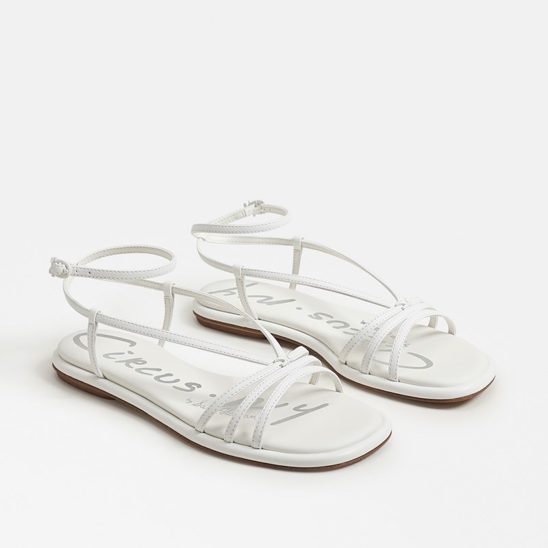 Olana Strappy Flat Sandal