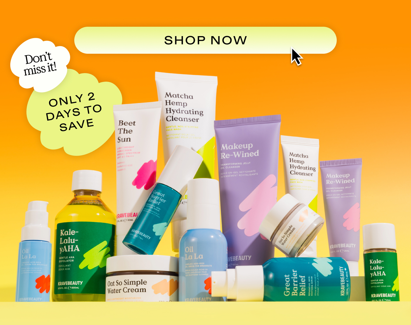 Don't miss it!  Only 2 days to Save  |  SHOP NOW