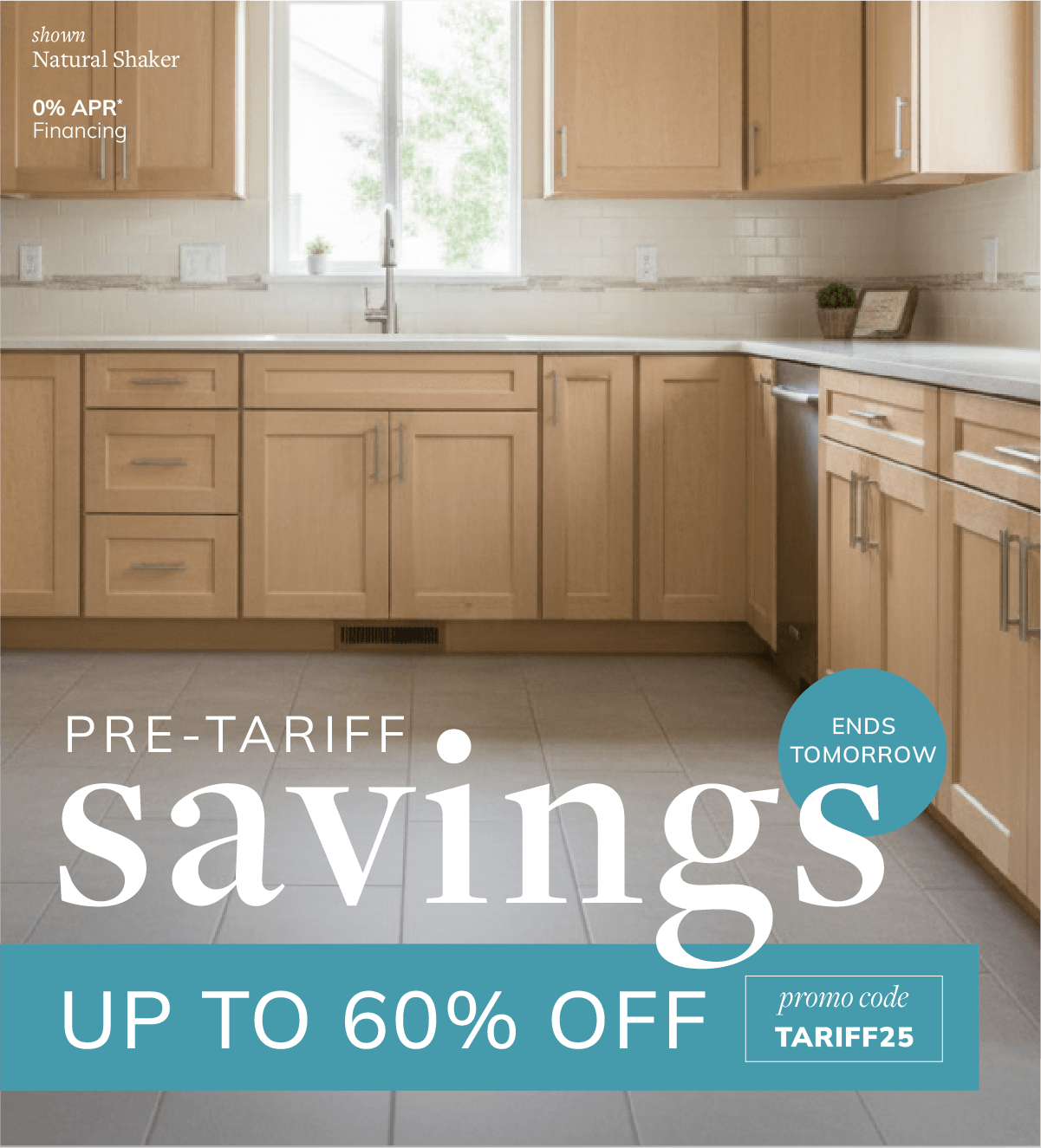 Pre-Tariff Sale Ends Tomorrow: Up to 60% off. Code: TARIFF25