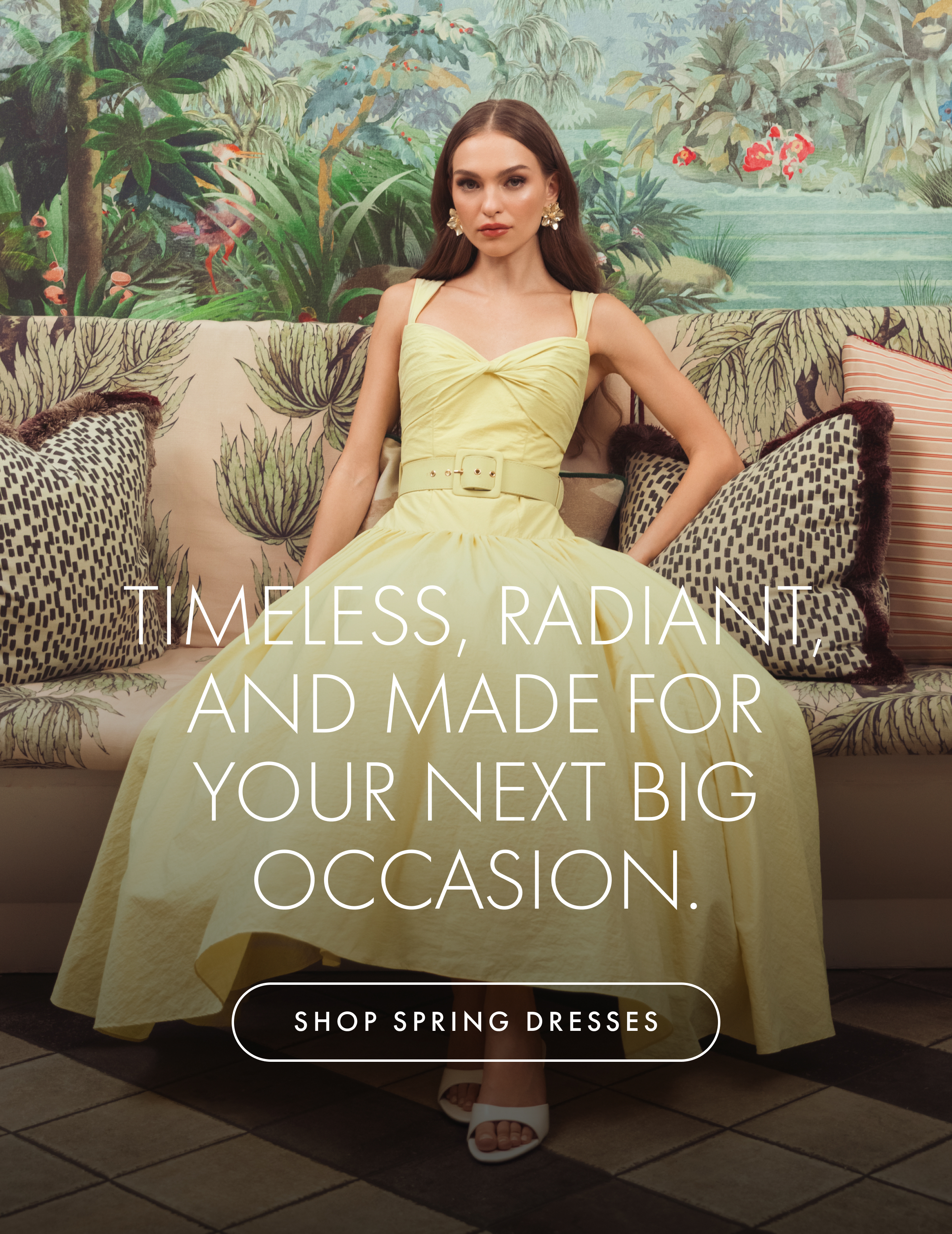 Timeless, radiant, and made for your next big occasion. | Shop Spring Dresses