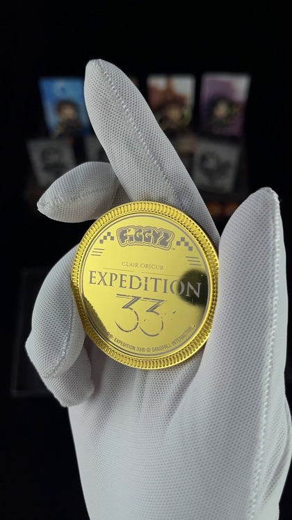 Commemorative Expedition 33 coin