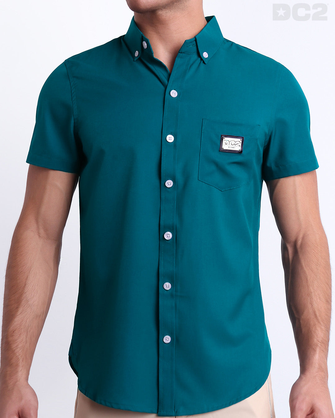 Image of CHIC TEAL - Stretch Shirt