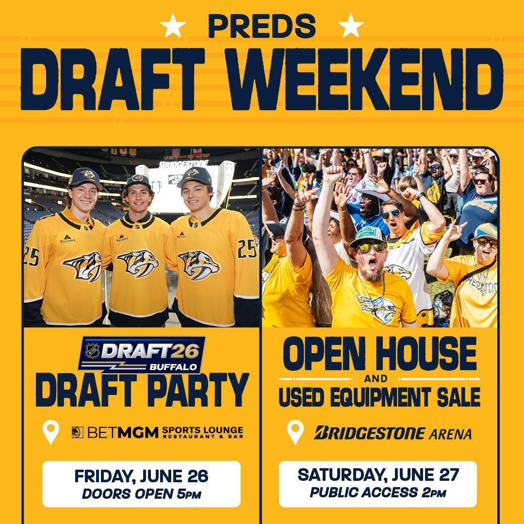 Preds Draft Weekend