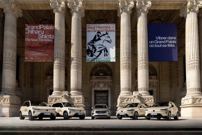 Crédit Photo : @Ace Team - Volvo Car France est le partenaire du Saut Hermès au Grand Palais 2025