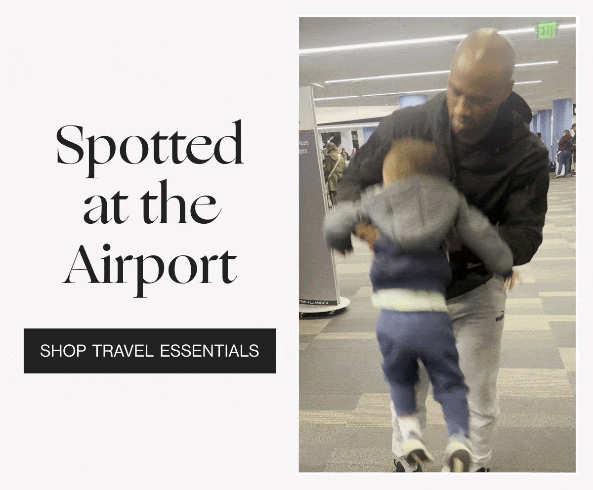 Spotted at the Airport - Shop Travel Essentials