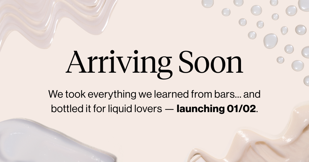 Arriving Soon. Same standards. Same results. A new format to fit more routines — launching 01/02.