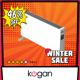 Kogan SmarterHome™ 2400W Convector Panel Heater Product Image